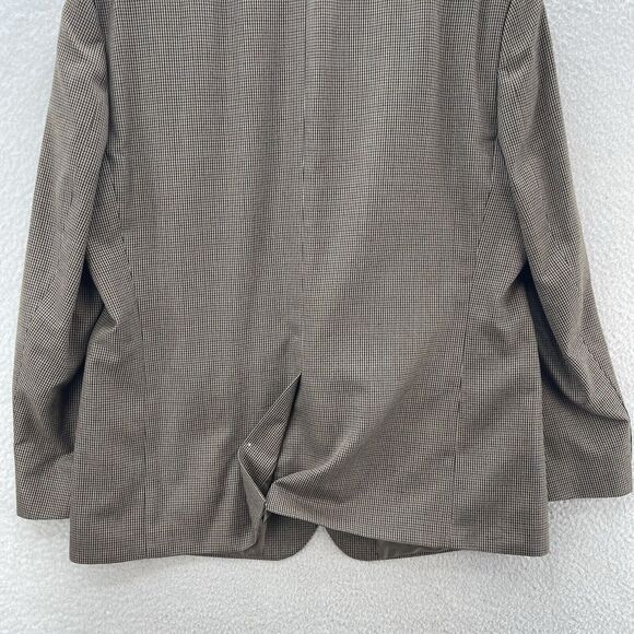 Chaps Ralph Lauren Blazer Men 46R Multicolor Polyester 2 Button Front Sport Coat - Picture 10 of 13